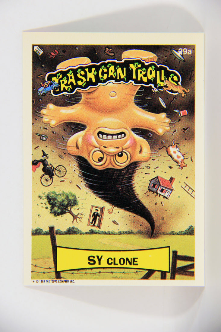 Trash Can Trolls 1992 Topps Trading Card Sticker #39a Sy Clone L016606