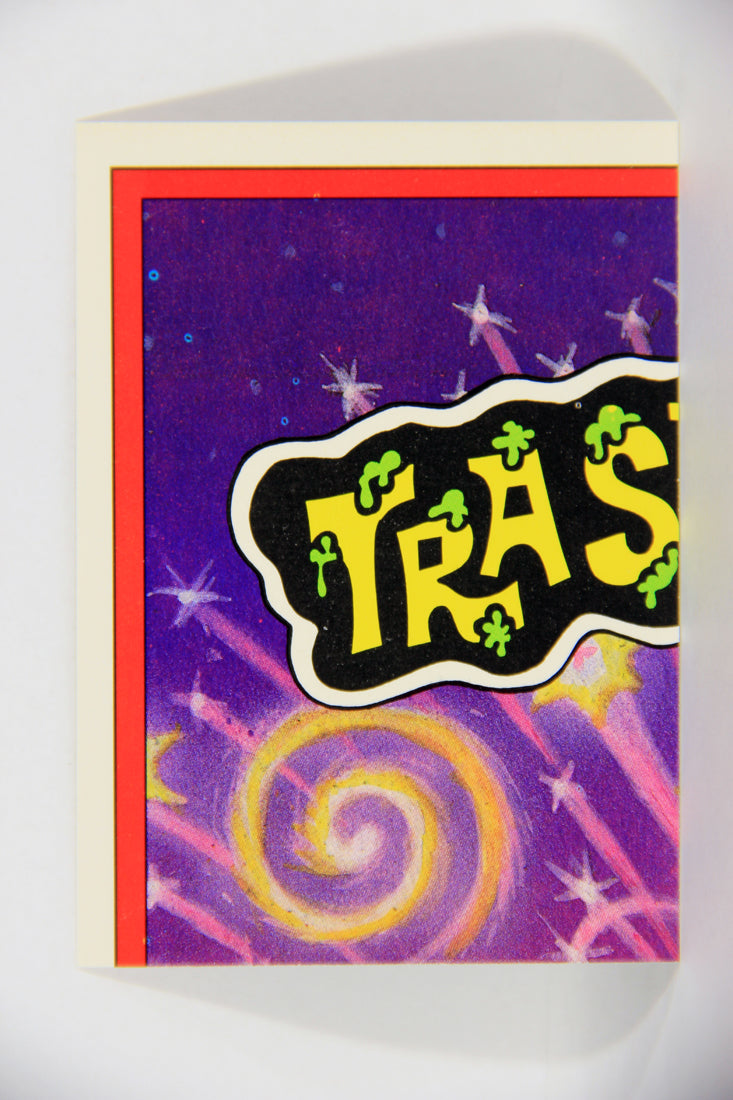 Trash Can Trolls 1992 Topps Trading Card Sticker #6b T.V. Guy L016617