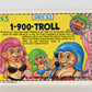 Trash Can Trolls 1992 Topps Trading Card Sticker #15b Shocked Sherry L016626