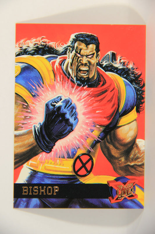 X-Men Fleer Ultra 95' - 1994 Trading Card #6 Bishop L016661