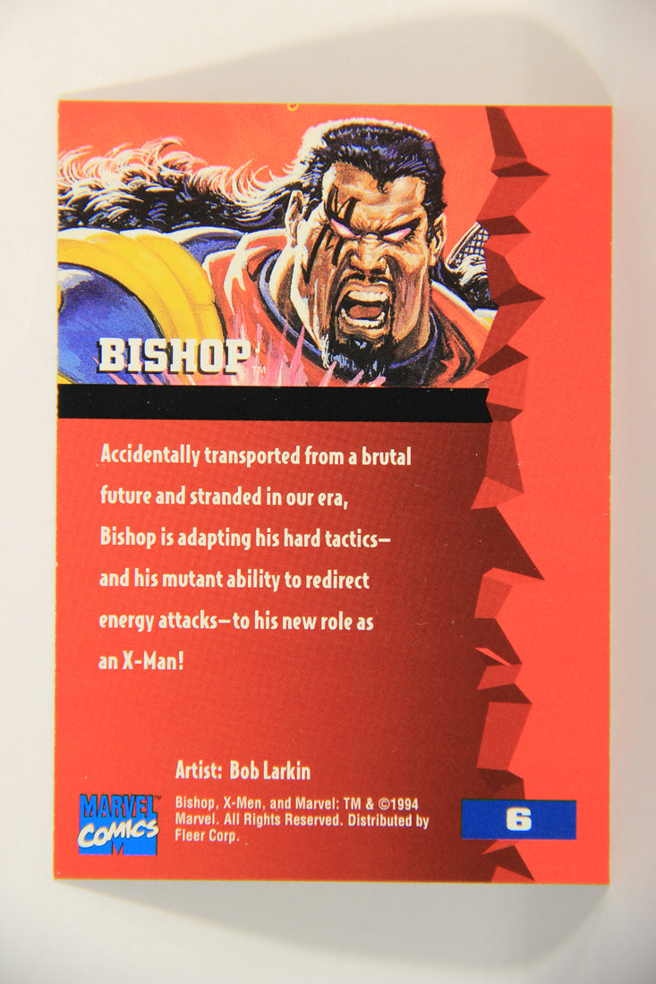 X-Men Fleer Ultra 95' - 1994 Trading Card #6 Bishop L016661