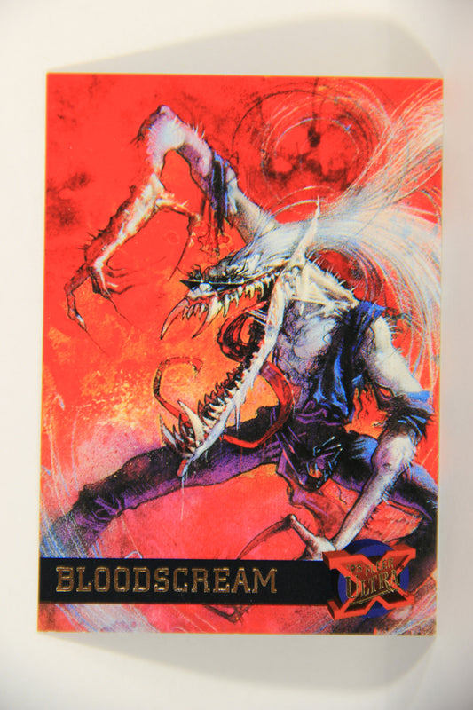 X-Men Fleer Ultra 95' - 1994 Trading Card #8 Bloodscream L016663