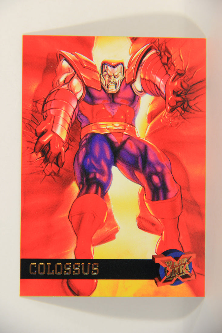 X-Men Fleer Ultra 95' - 1994 Trading Card #11 Colossus L016666