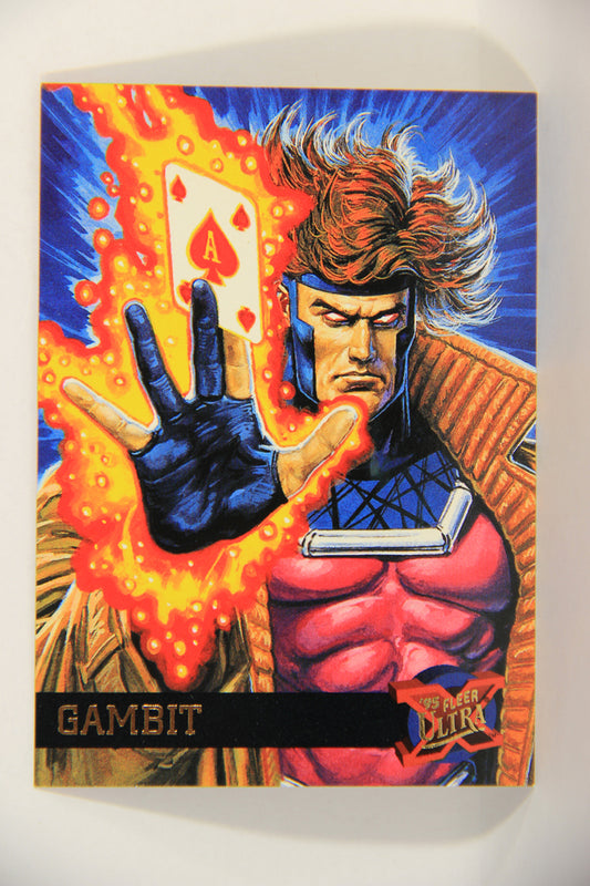 X-Men Fleer Ultra 95' - 1994 Trading Card #20 Gambit L016675