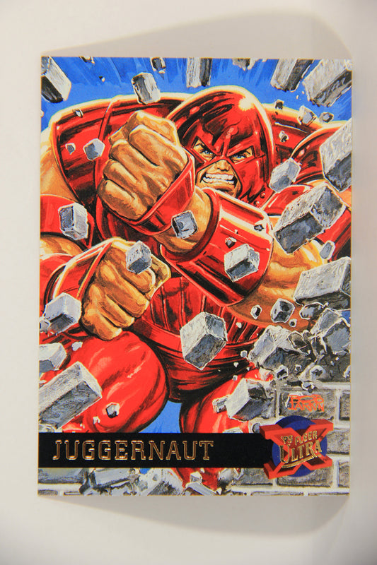 X-Men Fleer Ultra 95' - 1994 Trading Card #26 Juggernaut L016681