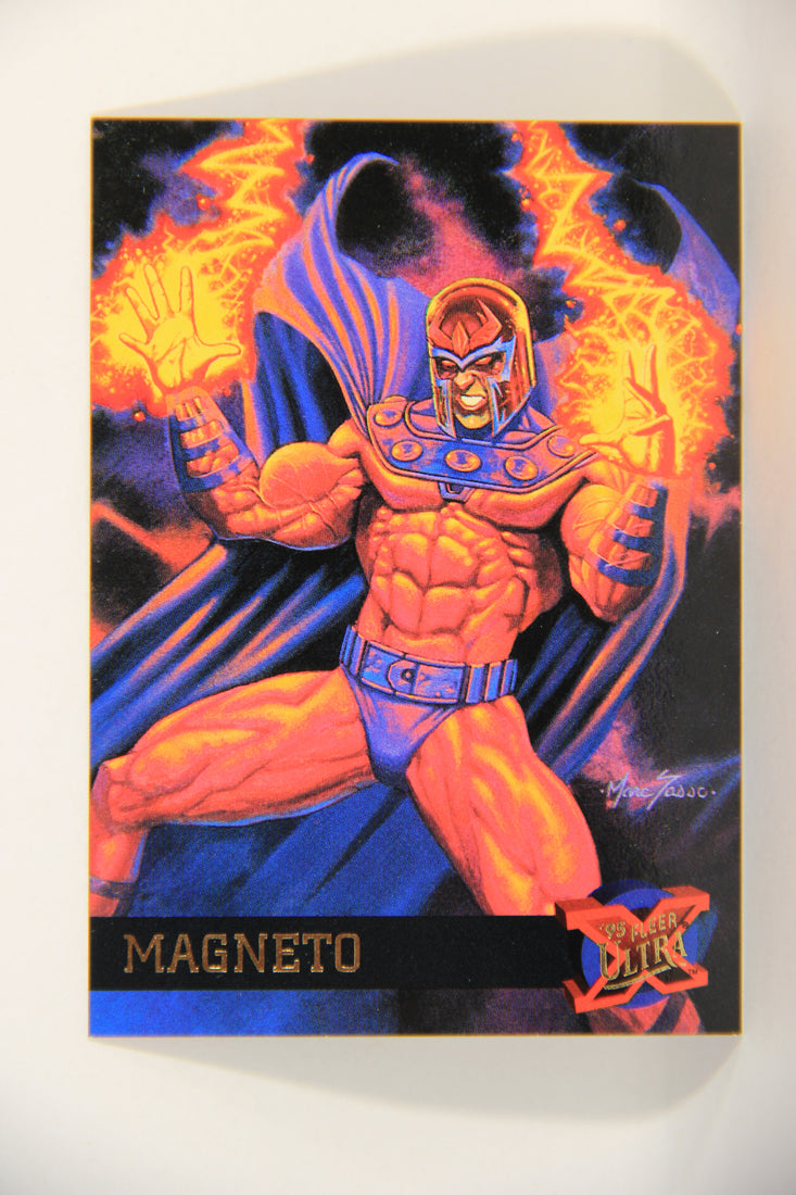 X-Men Fleer Ultra 95' - 1994 Trading Card #28 Magneto L016683