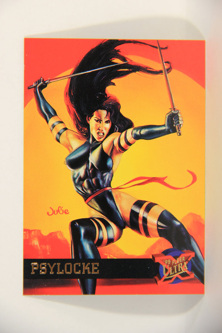 X-Men Fleer Ultra 95' - 1994 Trading Card #38 Psylocke L016693