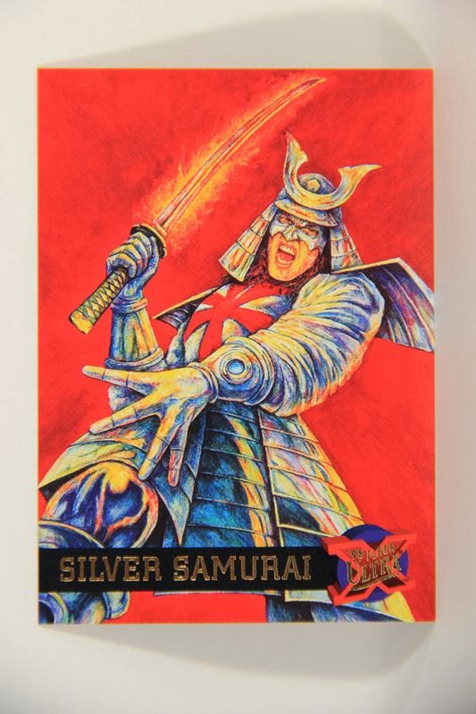 X-Men Fleer Ultra 95' - 1994 Trading Card #45 Silver Samurai L016700