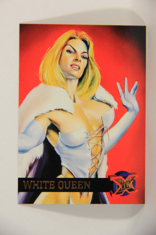 X-Men Fleer Ultra 95' - 1994 Trading Card #51 White Queen L016706