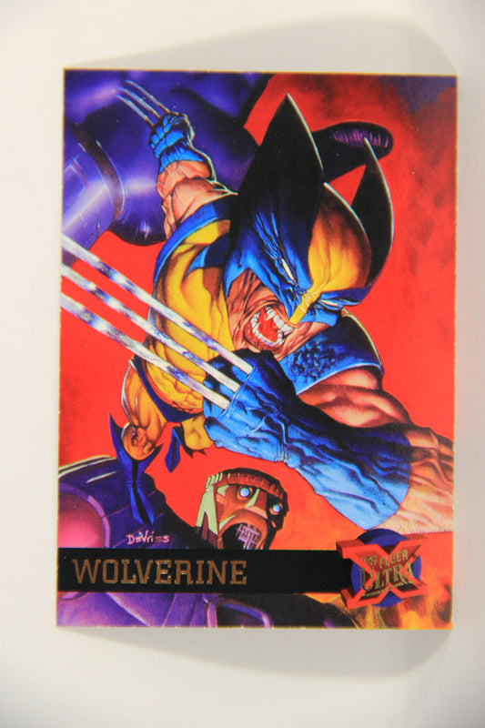 X-Men Fleer Ultra 95' - 1994 Trading Card #52 Wolverine L016707