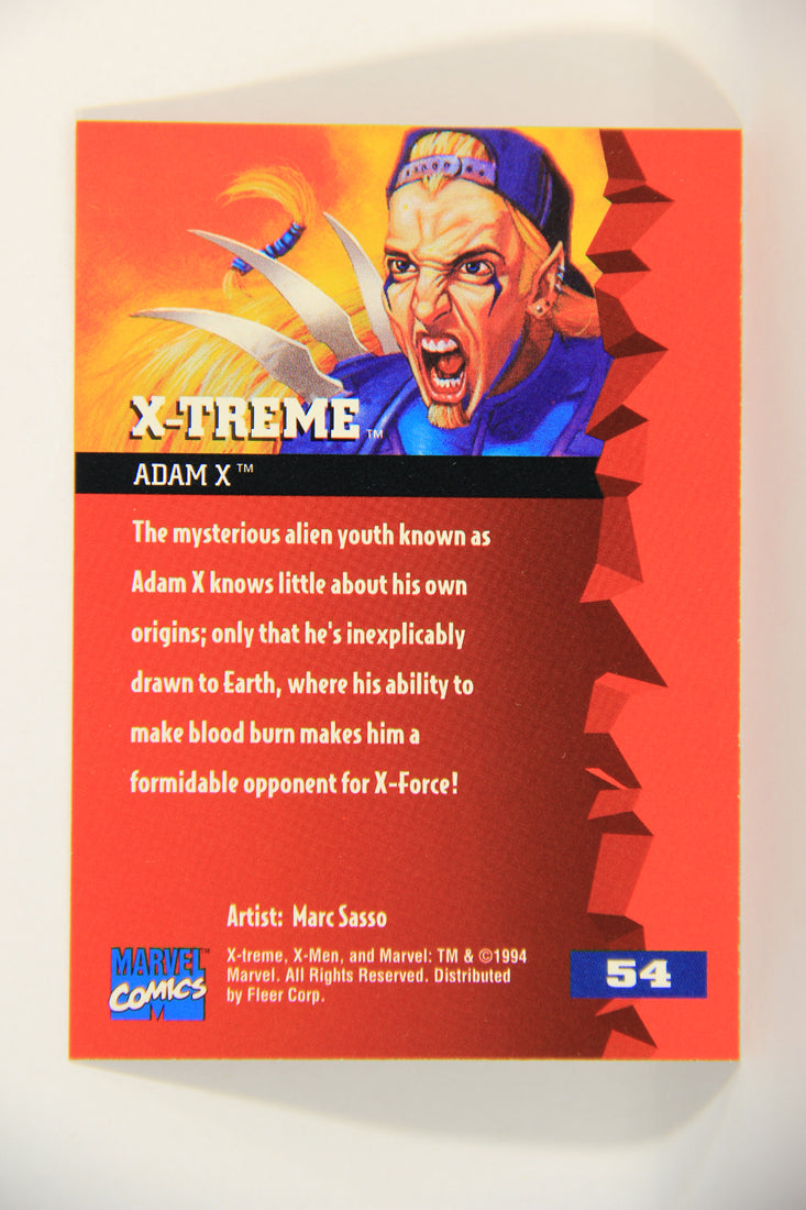 X-Men Fleer Ultra 95' - 1994 Trading Card #54 X-Treme L016709