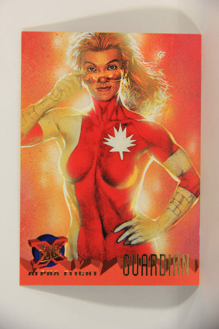 X-Men Fleer Ultra 95' - 1994 Trading Card #55 Guardian L016710