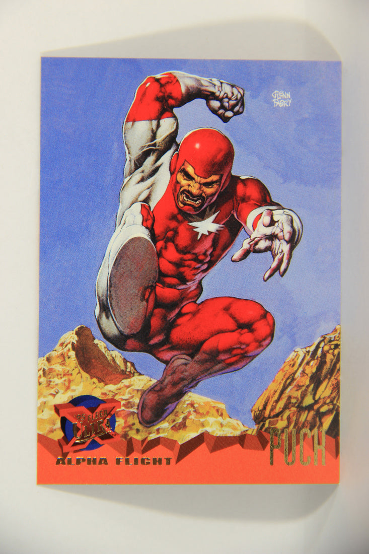X-Men Fleer Ultra 95' - 1994 Trading Card #56 Puck L016711