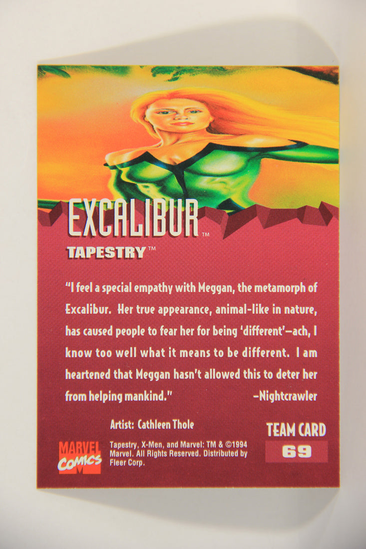 X-Men Fleer Ultra 95' - 1994 Trading Card #69 Tapestry L016724