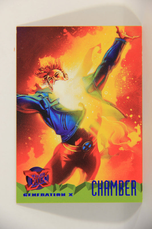 X-Men Fleer Ultra 95' - 1994 Trading Card #71 Chamber L016726