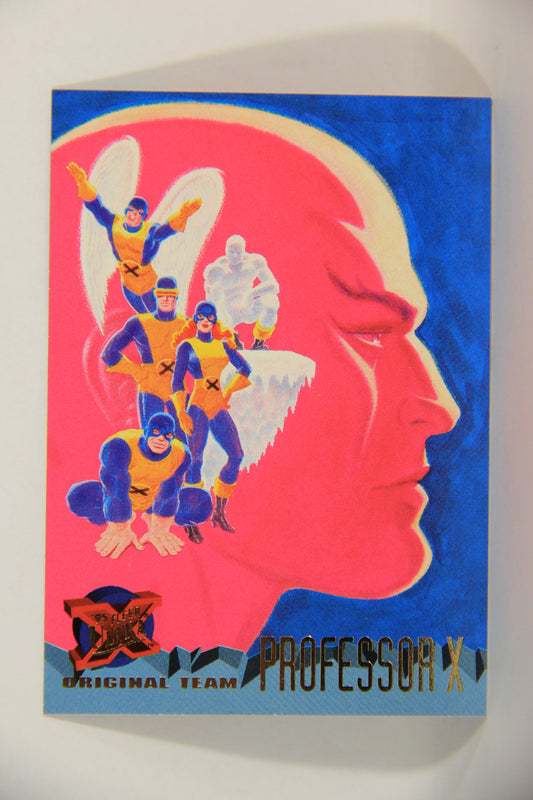 X-Men Fleer Ultra 95' - 1994 Trading Card #93 Professor X L016748
