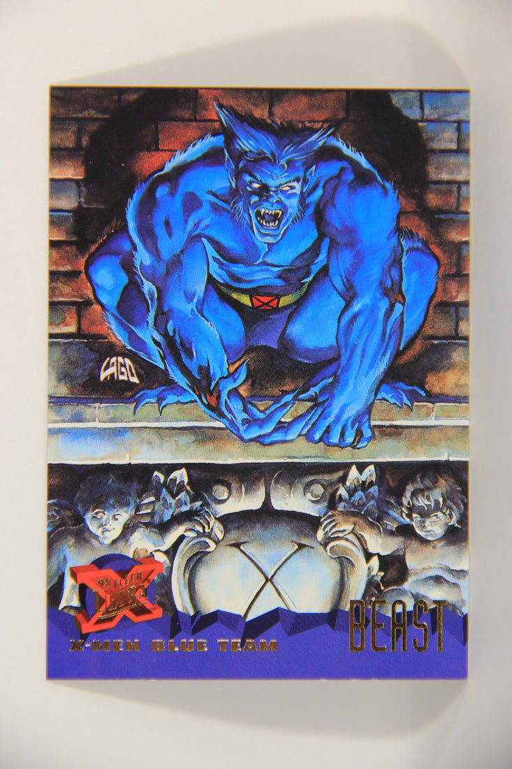 X-Men Fleer Ultra 95' - 1994 Trading Card #94 Beast L016749