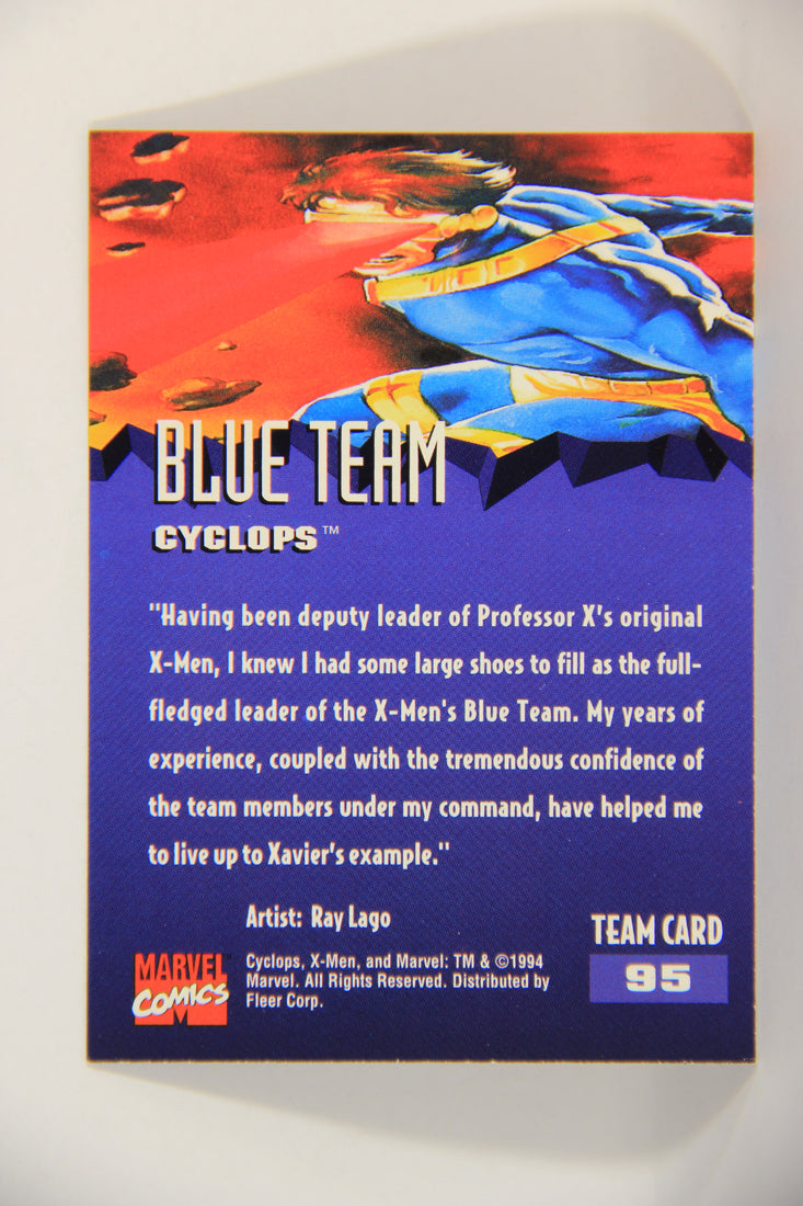 X-Men Fleer Ultra 95' - 1994 Trading Card #95 Cyclops L016750