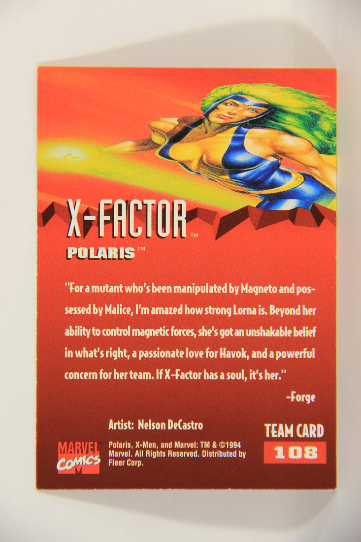 X-Men Fleer Ultra 95' - 1994 Trading Card #108 Polaris L016763