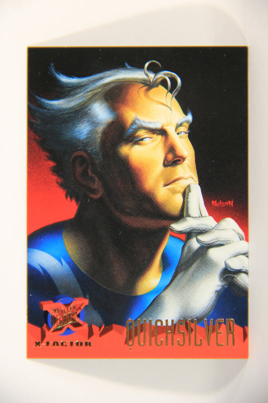 X-Men Fleer Ultra 95' - 1994 Trading Card #109 Quicksilver L016764