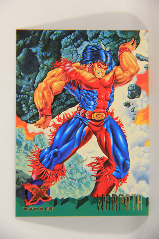 X-Men Fleer Ultra 95' - 1994 Trading Card #119 Warpath L016774