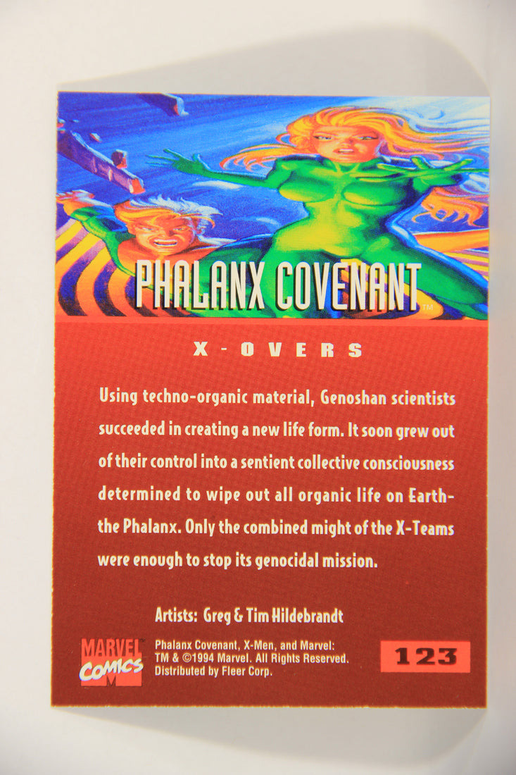 X-Men Fleer Ultra 95' - 1994 Trading Card #123 Phalanx Covenant L016778