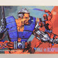 X-Men Fleer Ultra 95' - 1994 Trading Card #127 Cable Vs Deadpool L016782