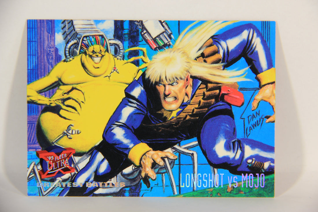 X-Men Fleer Ultra 95' - 1994 Trading Card #132 Longshot Vs Mojo L016787