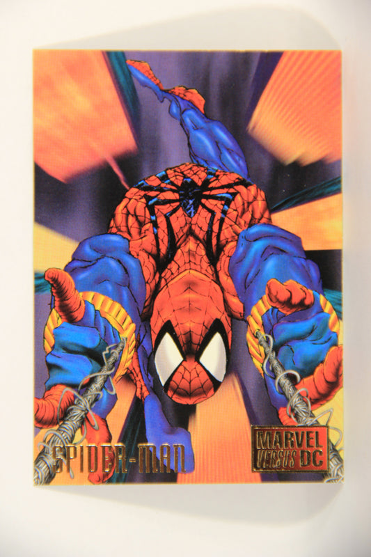 DC Versus Marvel Comics 1995 Trading Card #11 Spider-Man ENG L016815
