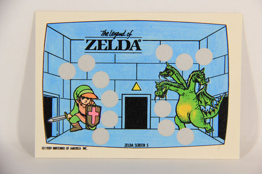 Nintendo The Legend Of Zelda 1989 Scratch-Off Card Screen #5 Of 10 ENG L016828
