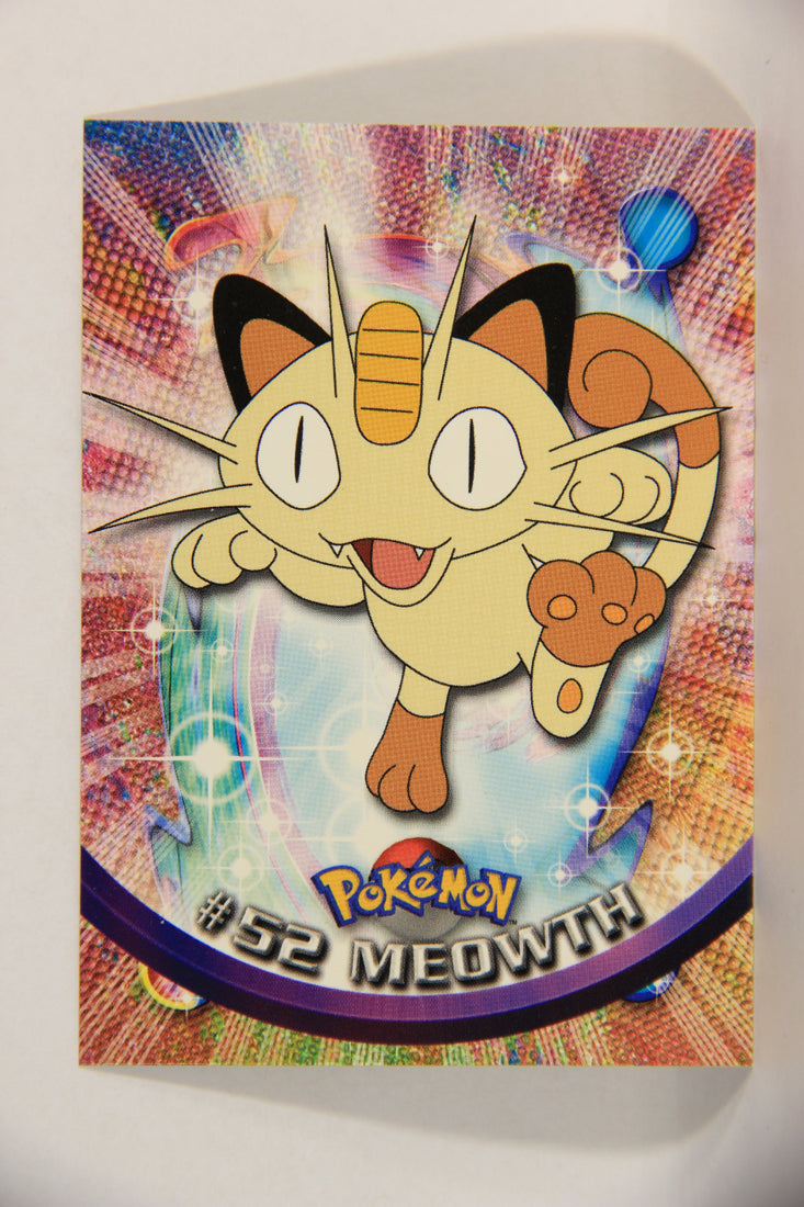 Pokémon Card Meowth #52 TV Animation Blue Logo 1st Print ENG L016830