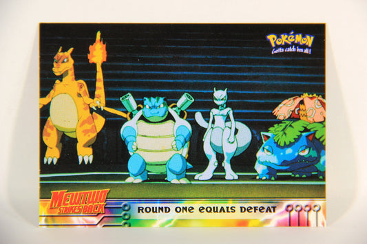 Pokémon Card First Movie #26 Round One Equals Defeat Blue Logo 1st Print ENG L016835