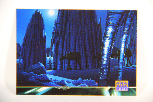 Star Wars Galaxy 1994 Topps Trading Card #144 Imperial Walkers Artwork ENG L016841