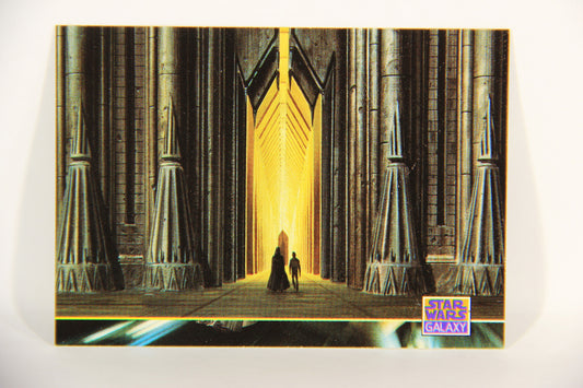 Star Wars Galaxy 1994 Topps Trading Card #147 Imperial Palace Coruscant Artwork ENG L016843