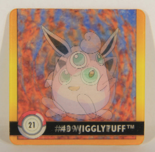 Pokémon Card Action Flipz 3D Premier Edition #21 Jigglypuff - Wigglytuff ENG L016870