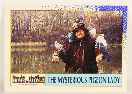 Home Alone 2 Lost In New York 1992 Trading Card #7 The Mysterious Pigeon Lady ENG L016877