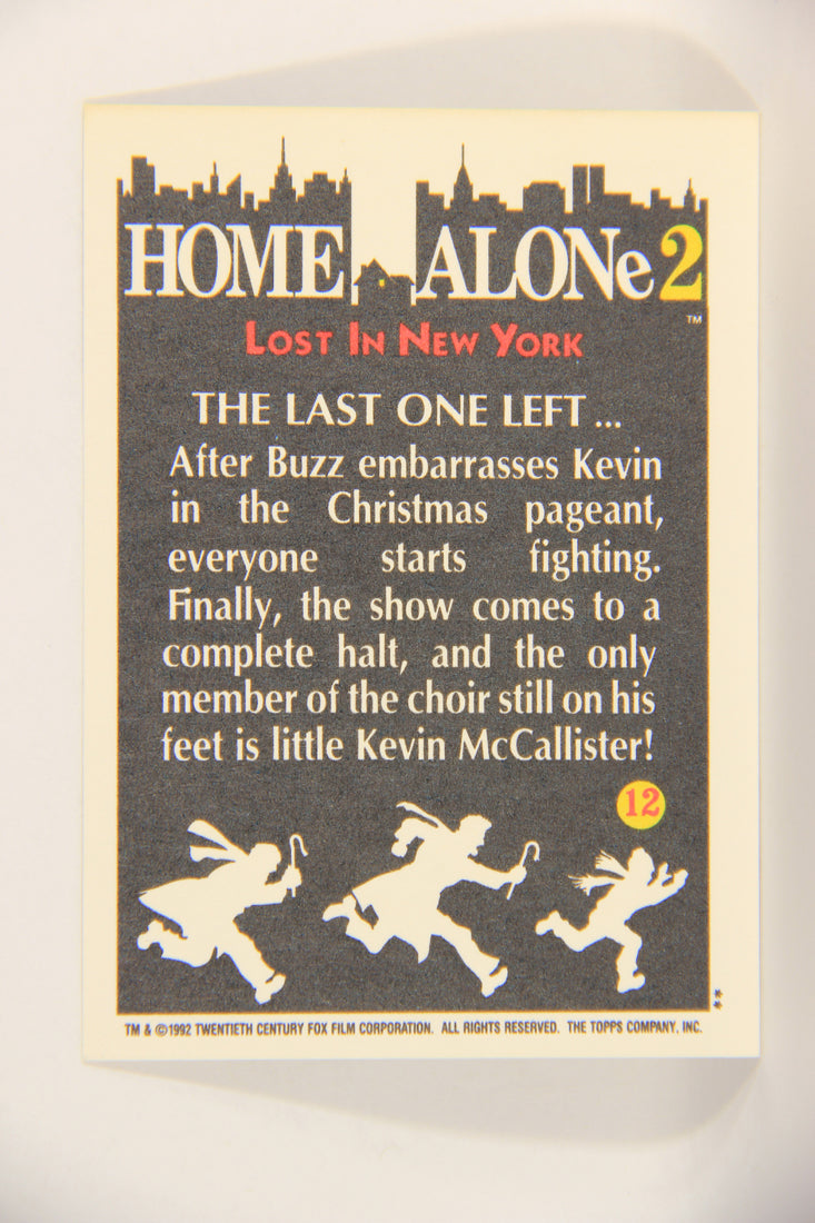 Home Alone 2 Lost In New York 1992 Trading Card #12 The Last One Left ENG L016882