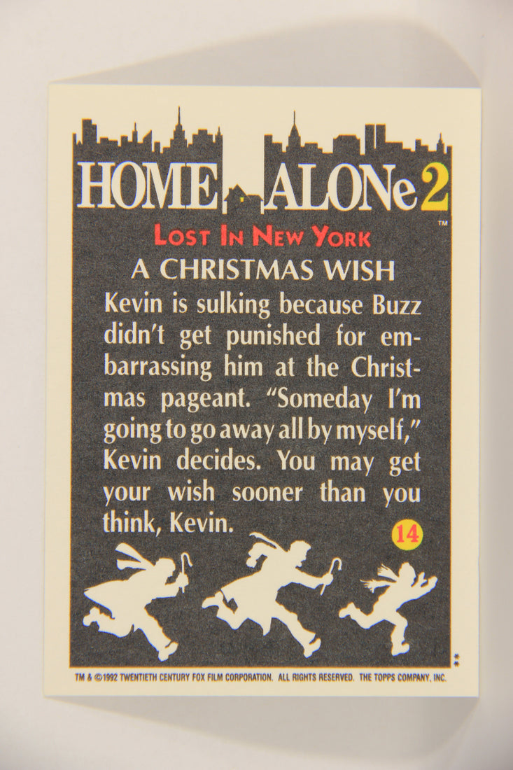 Home Alone 2 Lost In New York 1992 Trading Card #14 A Christmas Wish ENG L016884