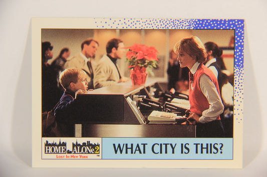 Home Alone 2 Lost In New York 1992 Trading Card #20 What City Is This ENG L016890