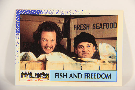 Home Alone 2 Lost In New York 1992 Trading Card #22 Fish And Freedom ENG L016892