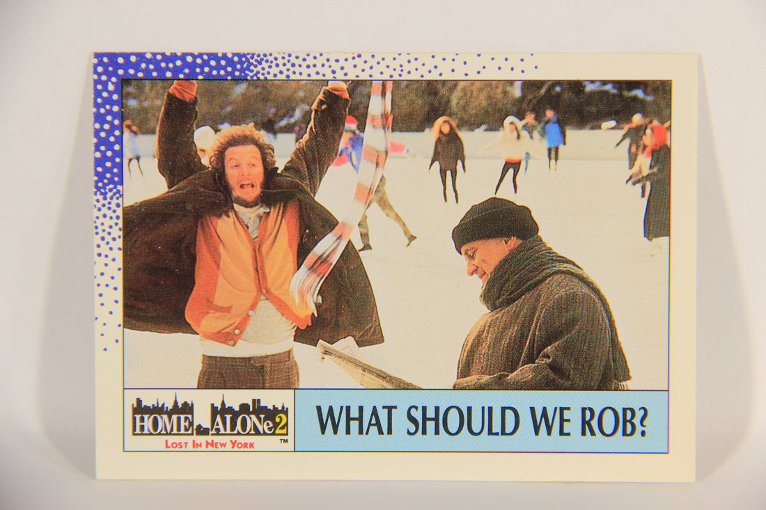 Home Alone 2 Lost In New York 1992 Trading Card #27 What Should We Rob ENG L016897