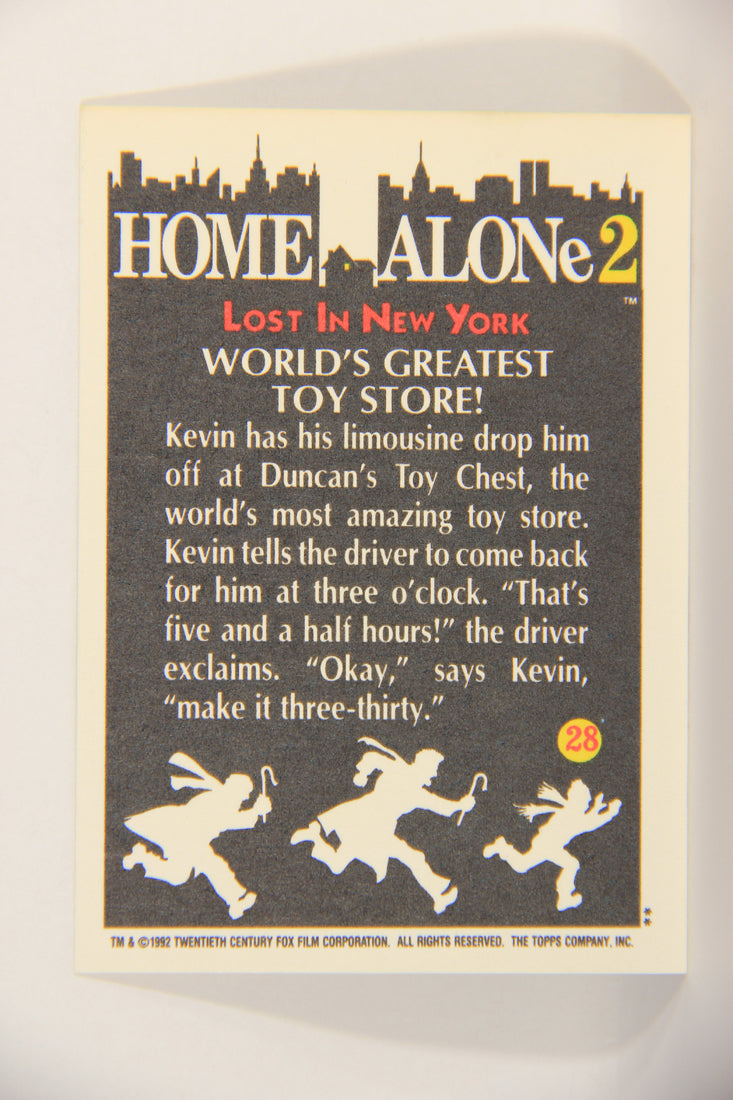 Home Alone 2 Lost In New York 1992 Trading Card #28 World's Greatest Toy Store ENG L016898