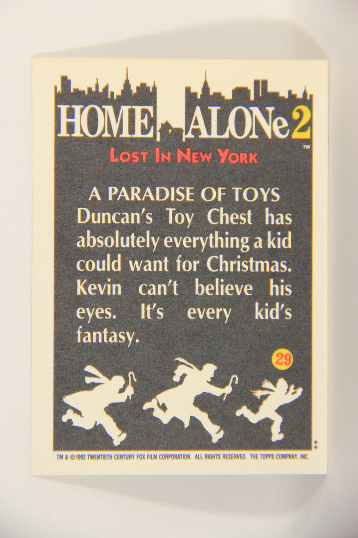 Home Alone 2 Lost In New York 1992 Trading Card #29 A Paradise Of Toys ENG L016899