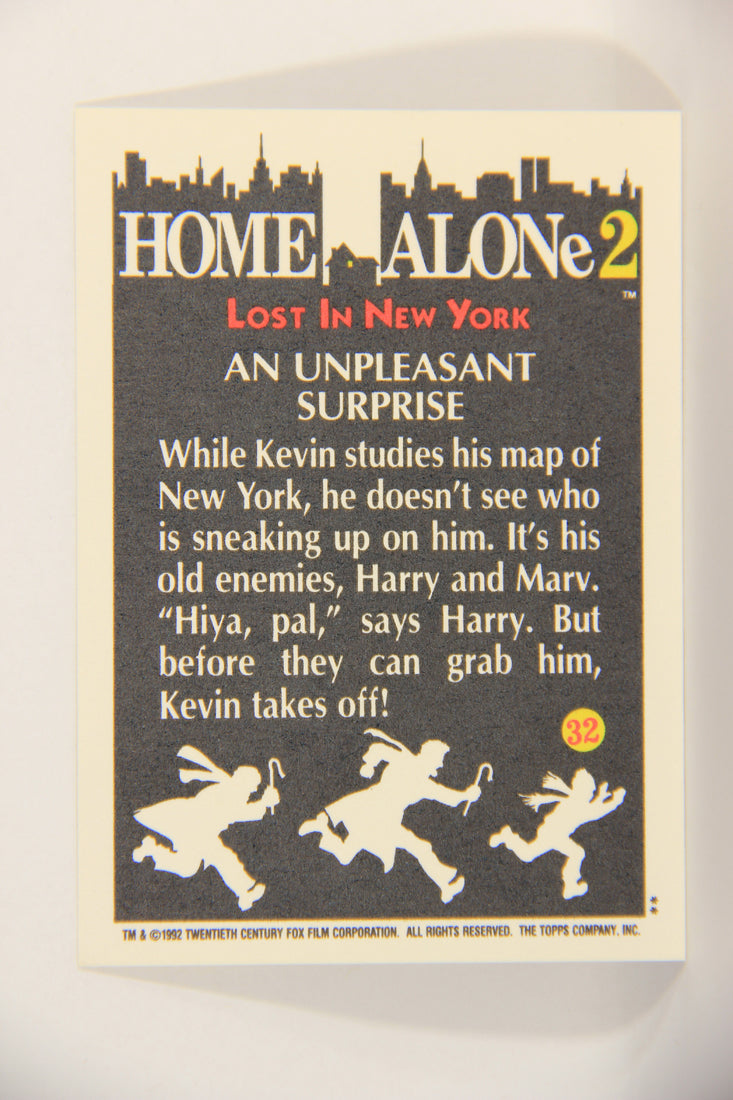 Home Alone 2 Lost In New York 1992 Trading Card #32 An Unpleasant Surprise ENG L016902