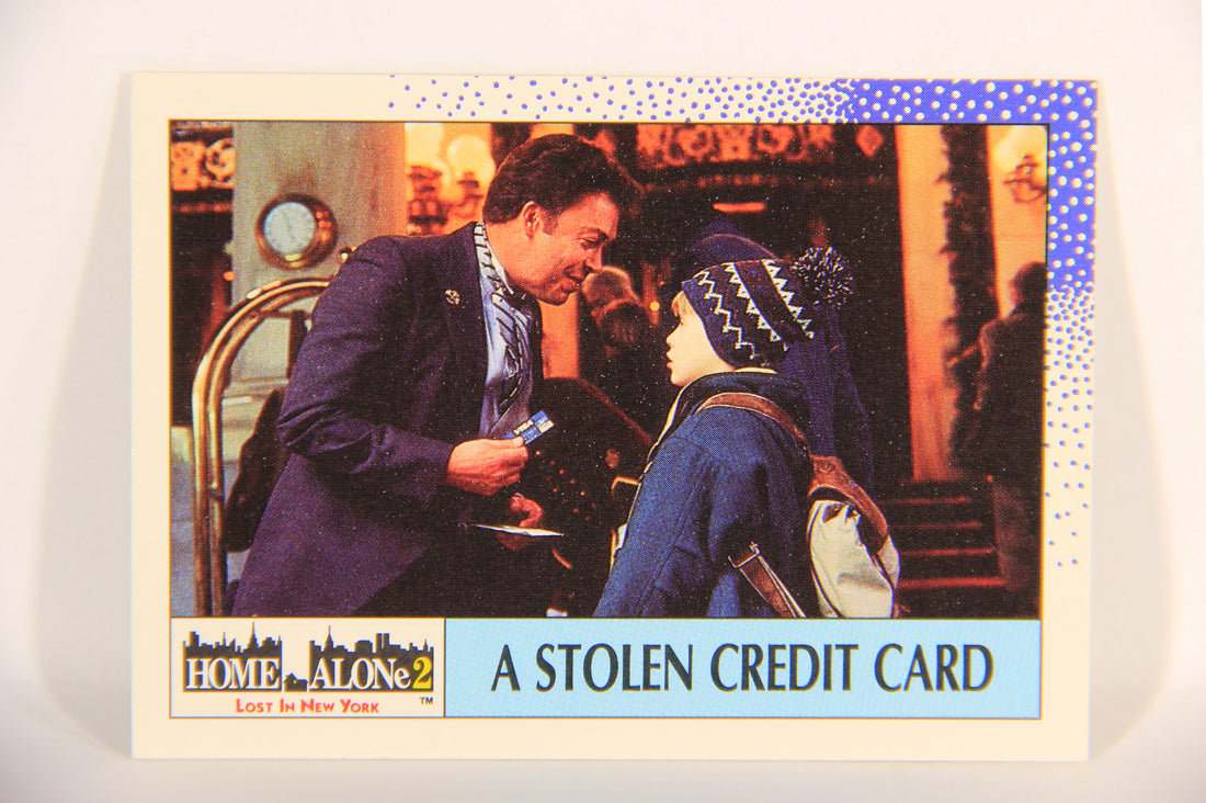 Home Alone 2 Lost In New York 1992 Trading Card #34 A Stolen Credit Card ENG L016904