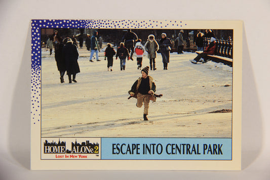 Home Alone 2 Lost In New York 1992 Trading Card #37 Escape Into Central Park ENG L016907