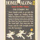 Home Alone 2 Lost In New York 1992 Trading Card #43 I'm Comin' In ENG L016913