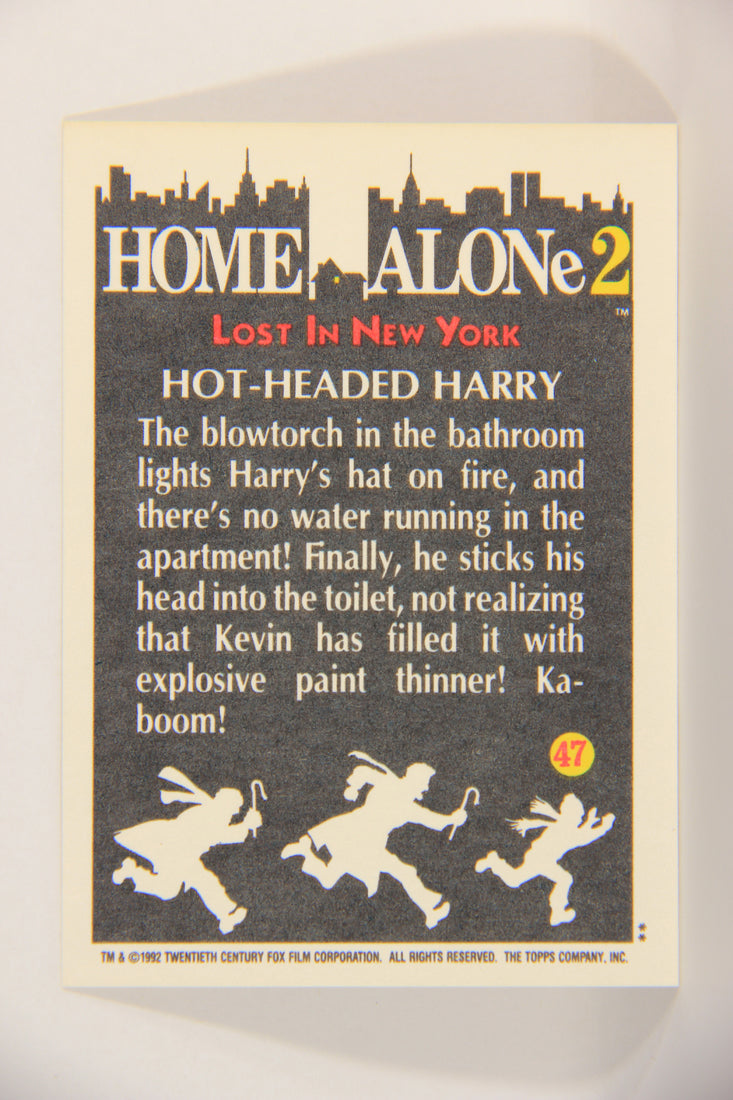 Home Alone 2 Lost In New York 1992 Trading Card #47 Hot-Headed Harry ENG L016917