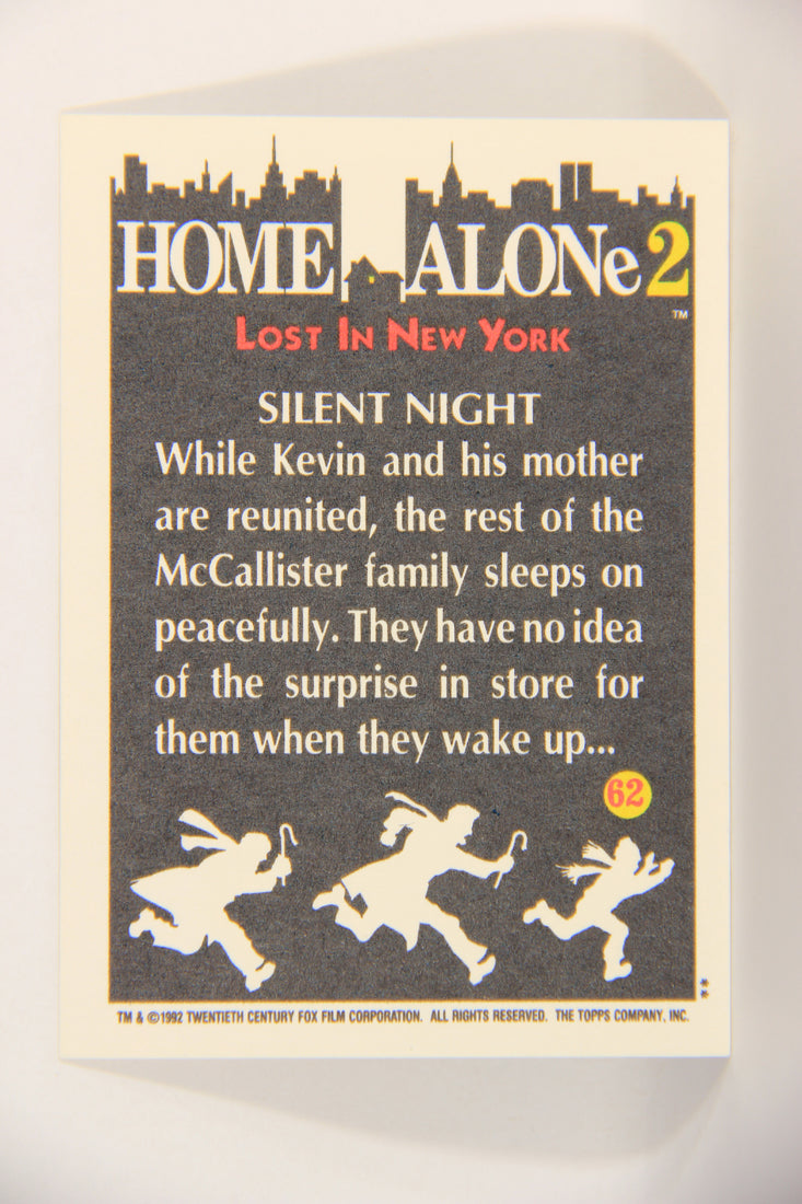 Home Alone 2 Lost In New York 1992 Trading Card #62 Silent Night ENG L016932