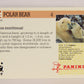 Wildlife In Danger WWF 1992 Trading Card #4 Polar Bear ENG L016947